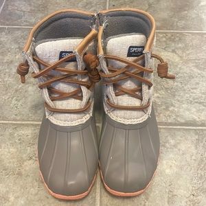 Sperry boots, size 12 toddler